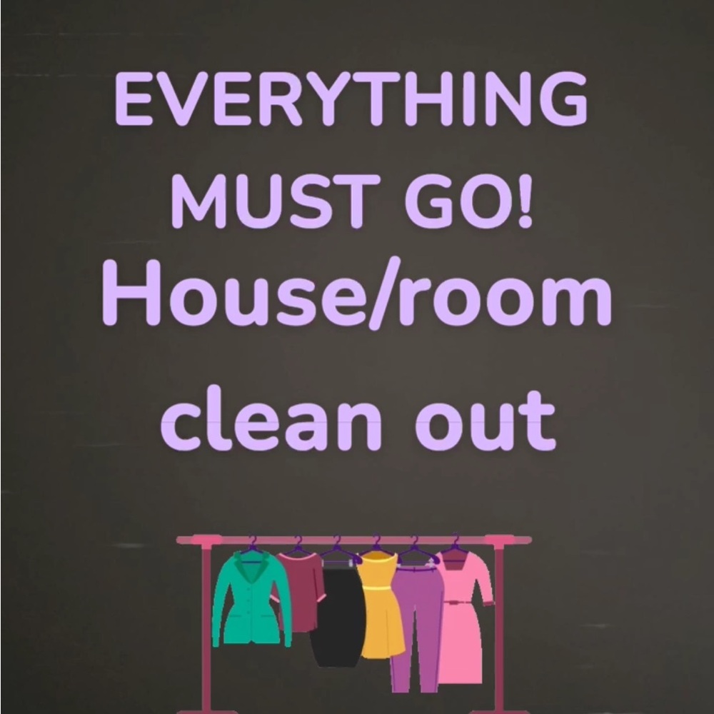 Closet and home clean out